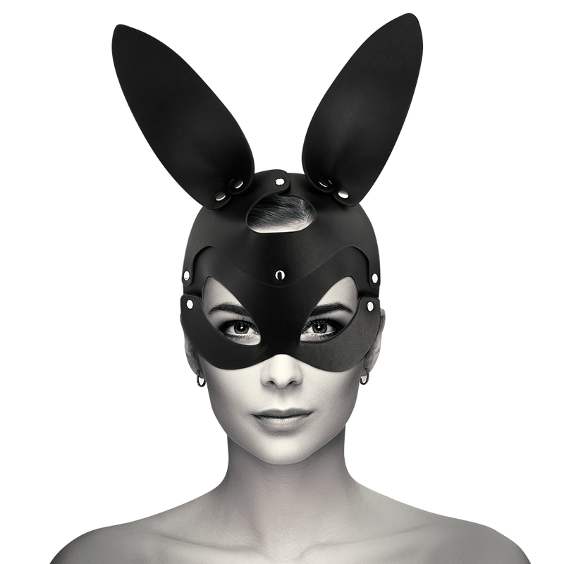 COQUETTE ACCESSORIES Masque Cuir Vegan Oreilles Lapin — vue détaillée