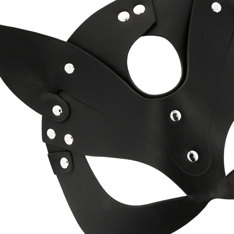 COQUETTE ACCESSORIES Masque Cuir Vegan Oreilles Chat — vue arrière