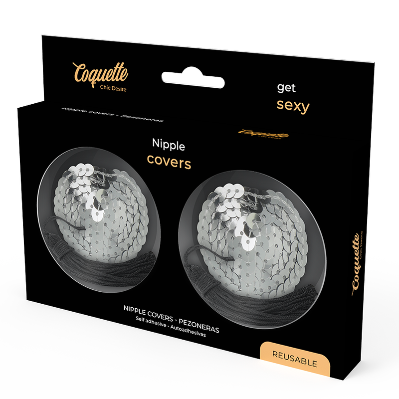 COQUETTE ACCESSORIES Cache-Matin Argent — vue arrière