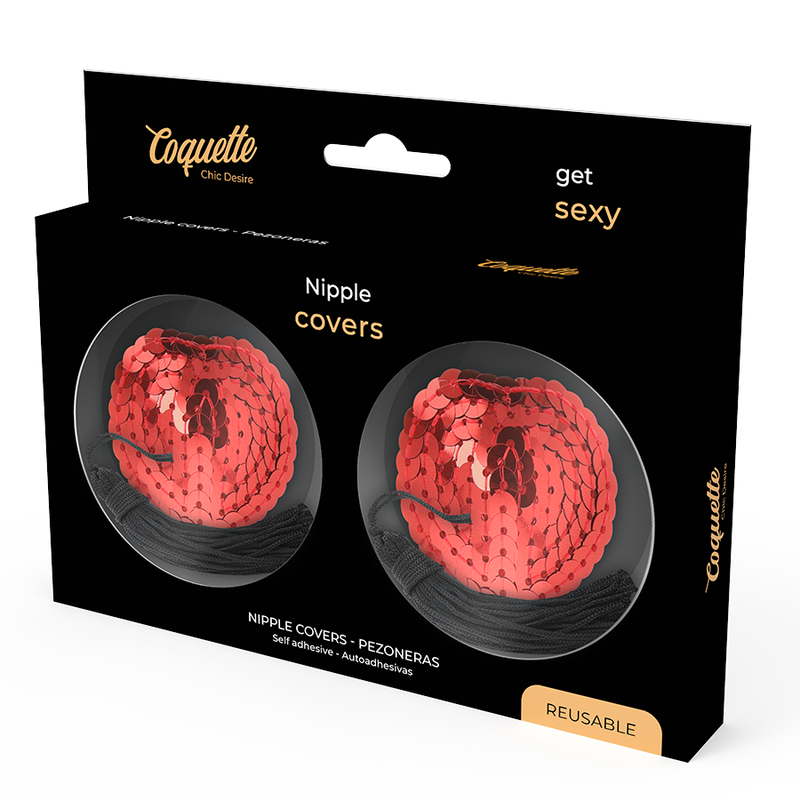 COQUETTE ACCESSORIES Cache-Matin Rouge — vue arrière