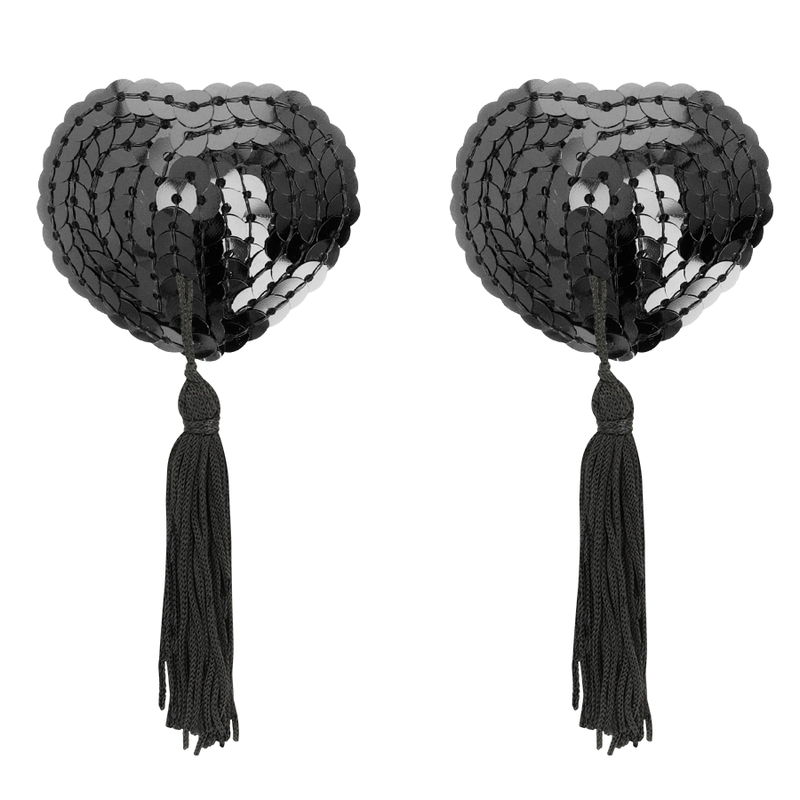 COQUETTE ACCESSORIES Cache-Malins Paillettes Noires — vue alternative