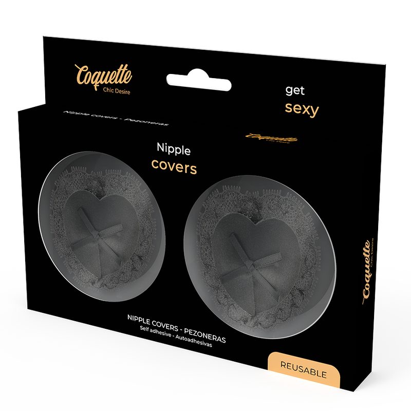 COQUETTE ACCESSORIES Cache-Malins Dentelle Noire — vue arrière