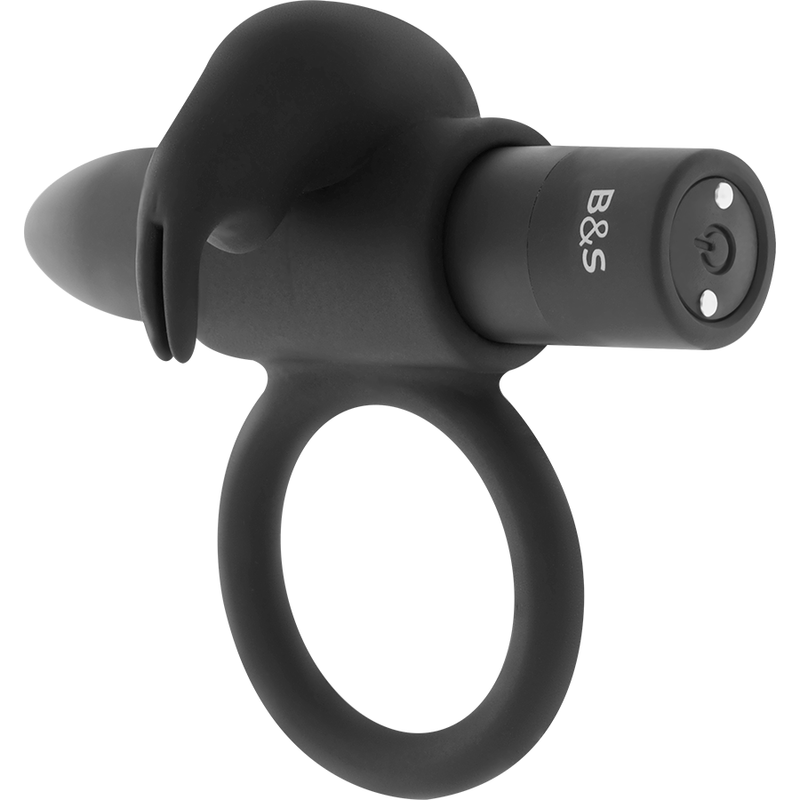 BLACK&SILVER BURTON RING 10 MODES VIBRATION NOIR — vue détaillée