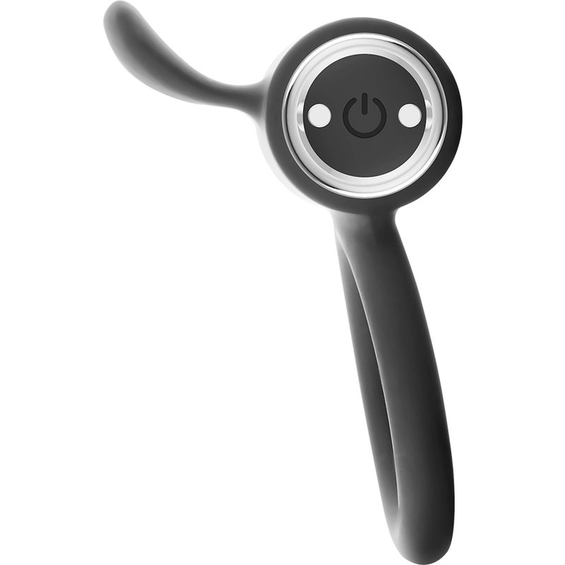 BLACK&SILVER - Bague Rechargeable Cameron Argent