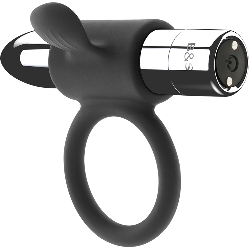 BLACK&SILVER - Bague Rechargeable Cameron Argent