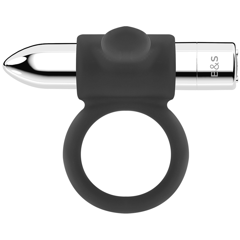 BLACK&SILVER BAGUE RECHARGEABLE CAMERON ARGENT — vue arrière
