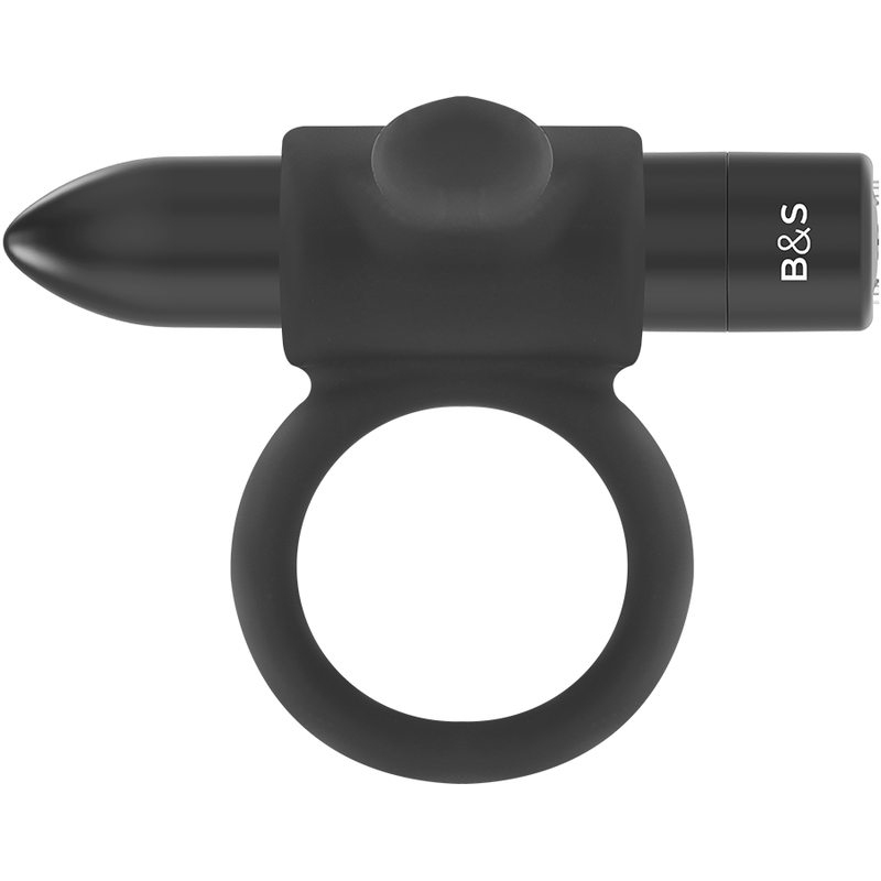 BLACK&SILVER BAGUE RECHARGEABLE CAMERON NOIR — vue alternative