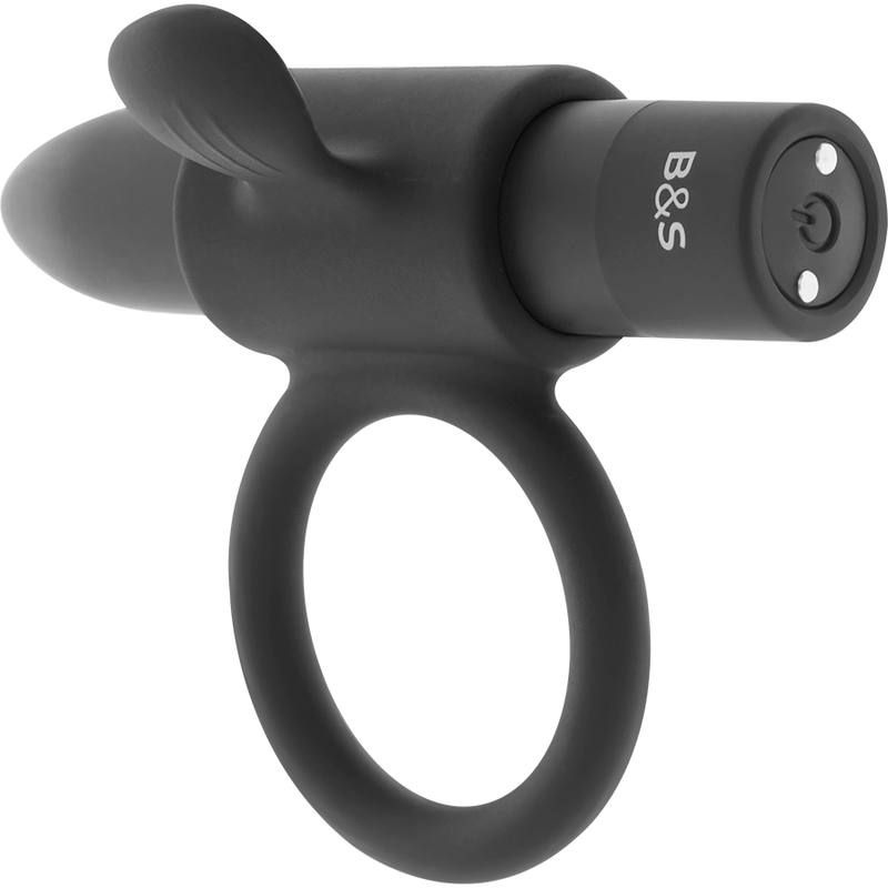 BLACK&SILVER BAGUE RECHARGEABLE CAMERON NOIR - Aura Intime