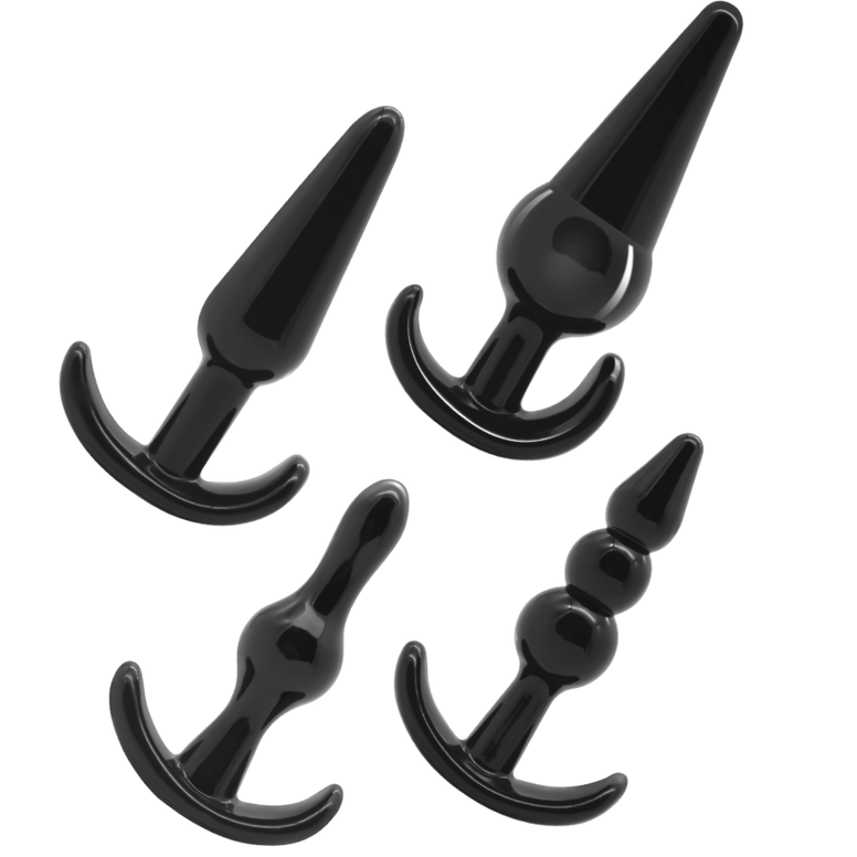ADDICTED TOYS Ensemble 4 Bouchons Anal — vue alternative