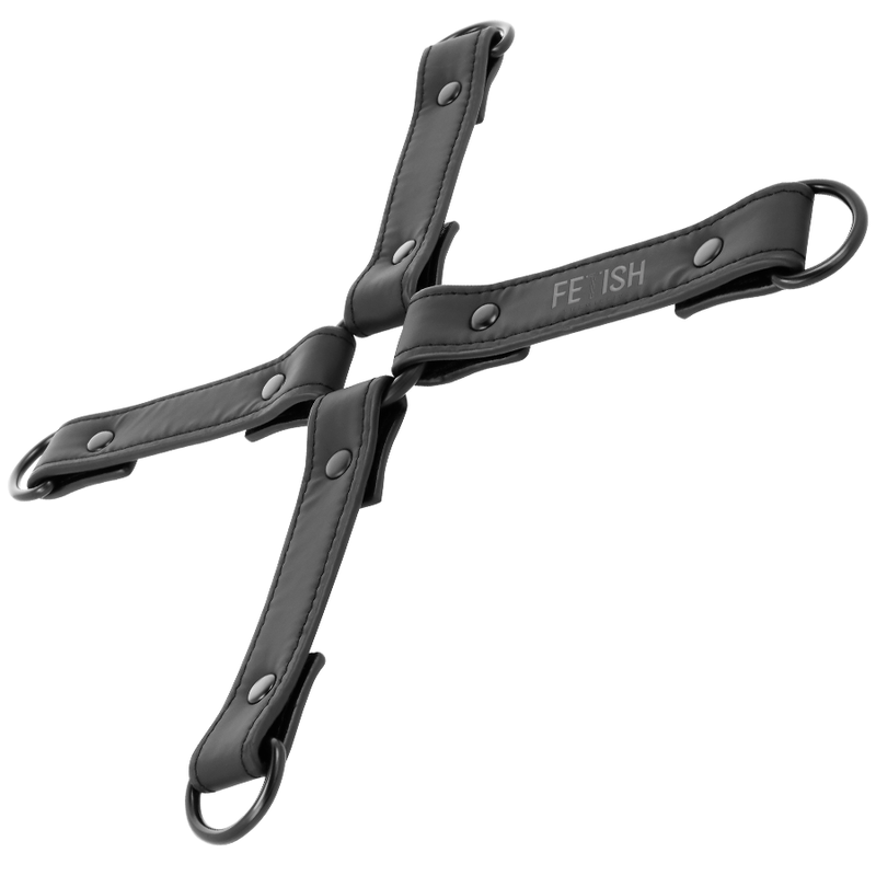 FETISH SUBMISSIVE BONDAGE Union Menottes Cuir Végan — vue détaillée
