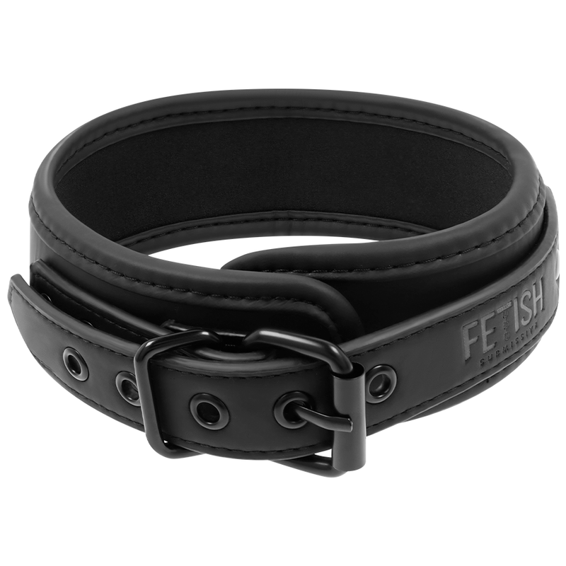 FETISH SUBMISSIVE BONDAGE Collier Chaîne Doublure Noprène — vue alternative