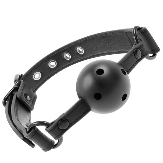 FETISH SUBMISSIVE BONDAGE Bâillon Respirant Végétalien - Aura Intime