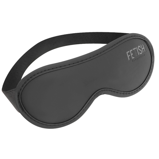 FETISH SUBMISSIVE BONDAGE Masque Cuir Végan Ii Doublure Noprène - Aura Intime