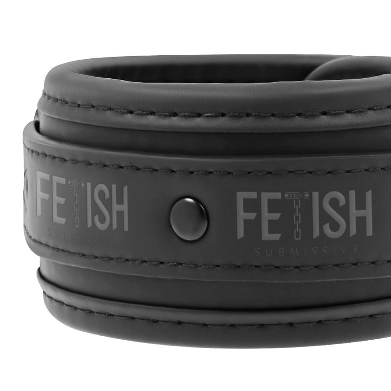 FETISH SUBMISSIVE BONDAGE Ensemble Menottes Liens Doublure Noprène — accessoires inclus