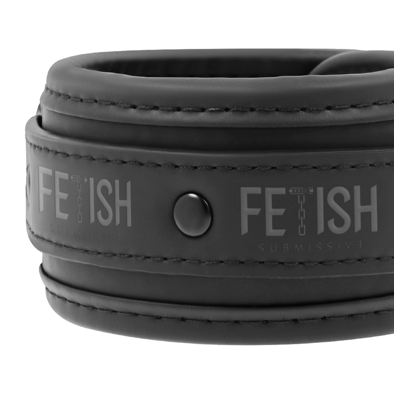 FETISH SUBMISSIVE BONDAGE Position Maître 4 Menottes Doublées Noprène — accessoires inclus