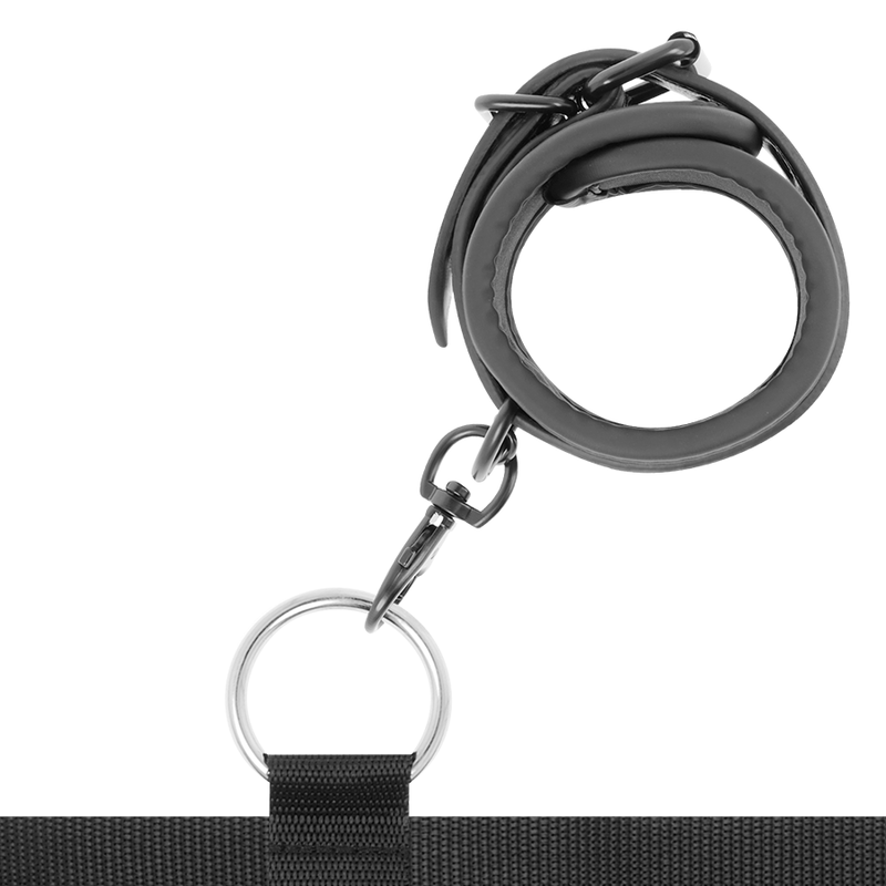 FETISH SUBMISSIVE BONDAGE Ensemble Liens Lit Luxe Doublure Noprène — accessoires inclus
