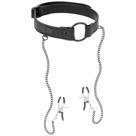 FETISH SUBMISSIVE BONDAGE Anneau Billon Pinces Télémon - Aura Intime
