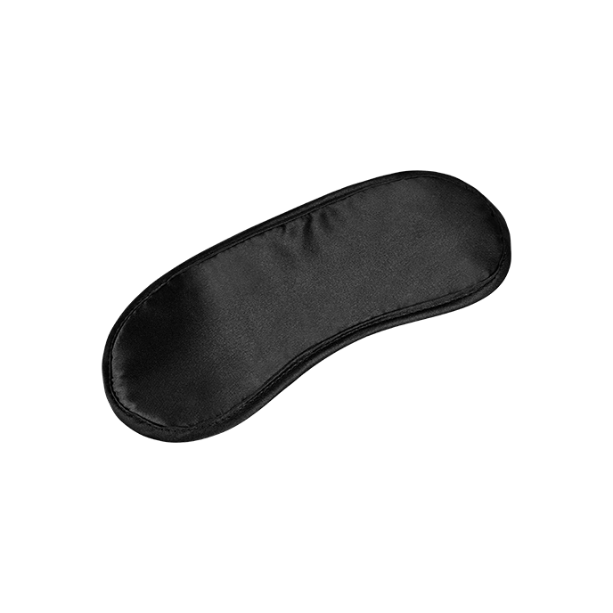 SECRETPLAY 100% FETISH Yeux Rembourrés Noir — vue détaillée
