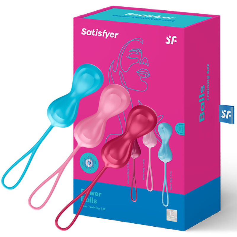 SATISFYER BALLS Ensemble Entraînement Loveballs 1 — vue détaillée