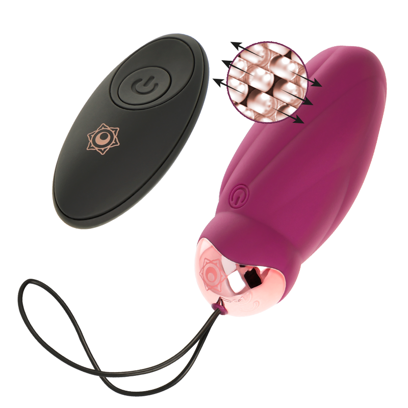 RITHUAL Sita Egg Télécommande Rotation Billes + Vibration - Aura Intime