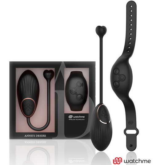 ANNE´S DESIRE Egg Technologie Télécommande Watchme Noir - Aura Intime