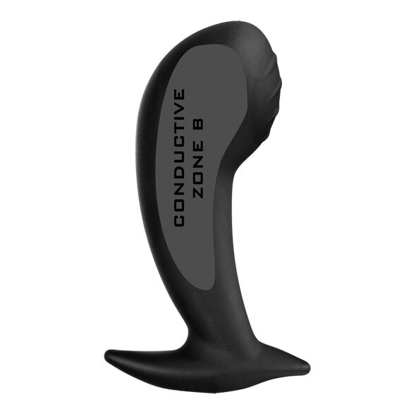 ELECTRASTIM Stimulateur Point G Nona Silicone Noir — accessoires inclus