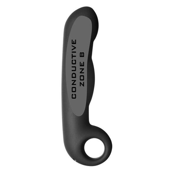 ELECTRASTIM Gode Ovid Silicone Noir — vue arrière