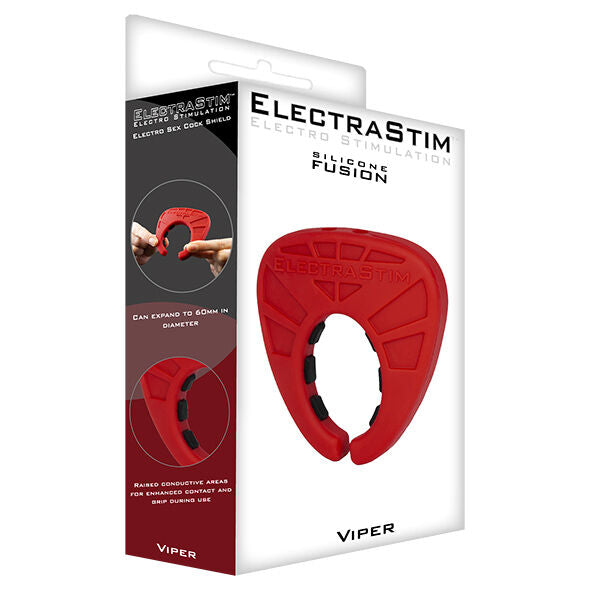 ELECTRASTIM Protège-Bite Viper Silicone Fusion — vue détaillée