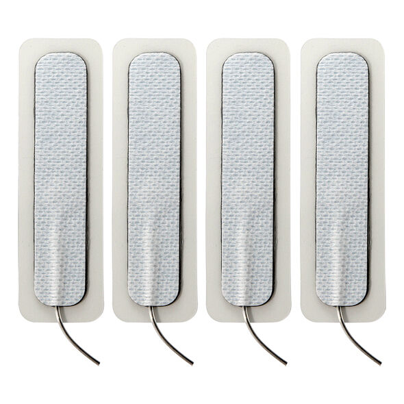 ELECTRASTIM 4 X Tampons Auto-Adhésifs Longs 1.5 Cm X 7.5 Cm - Aura Intime