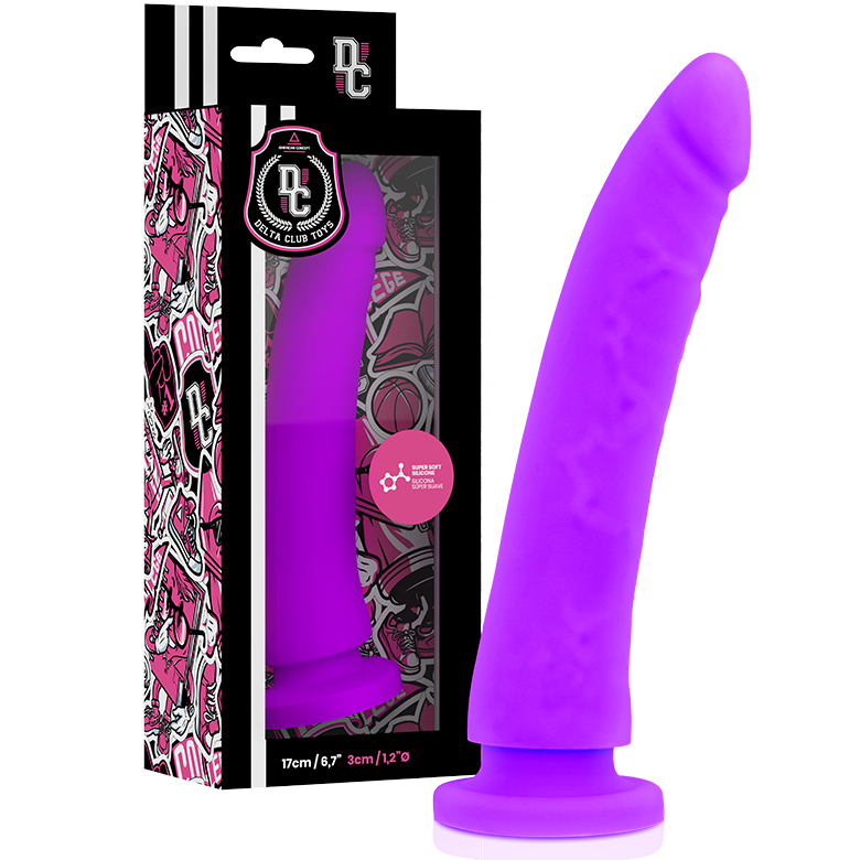DELTACLUB TOYS GODE MÉDICAL LILAS SILICONE 17 CM -O- 3 CM — vue détaillée