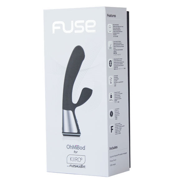 KIIROO Ohmibod Fuse App Télécommande Noir — vue alternative