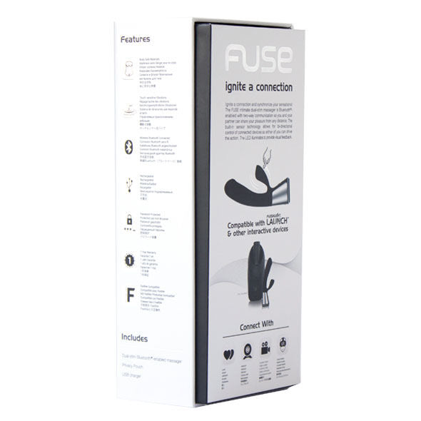 KIIROO Ohmibod Fuse App Télécommande Noir — vue arrière