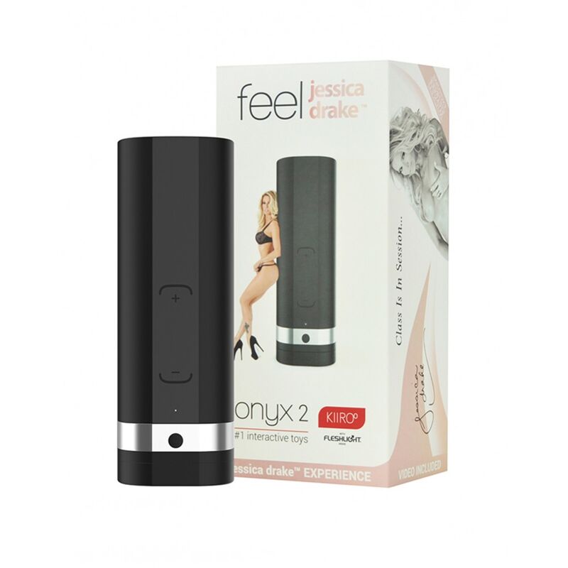 KIIROO Masturbateur Télédildonique Onyx+ Jessica Drake Expérience — vue arrière
