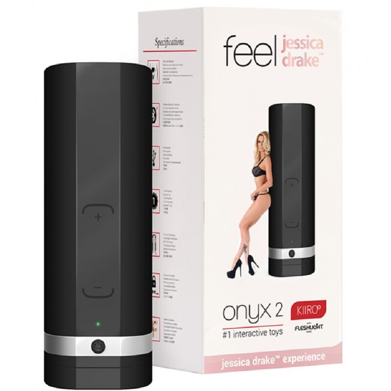 KIIROO Masturbateur Télédildonique Onyx+ Jessica Drake Expérience — vue détaillée