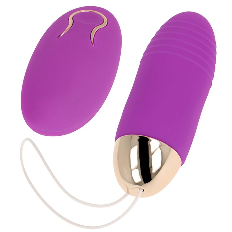 OHMAMA STIMULATING UF VIBRANT TÉLÉCOMMANDE 10 VITESSES VIOLET - Aura Intime