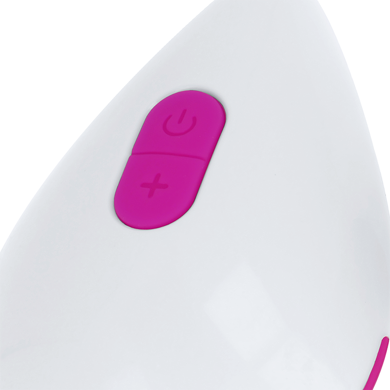 OHMAMA STIMULATING Uf Vibrant Texturé 10 Modes Violet Blanc — vue arrière