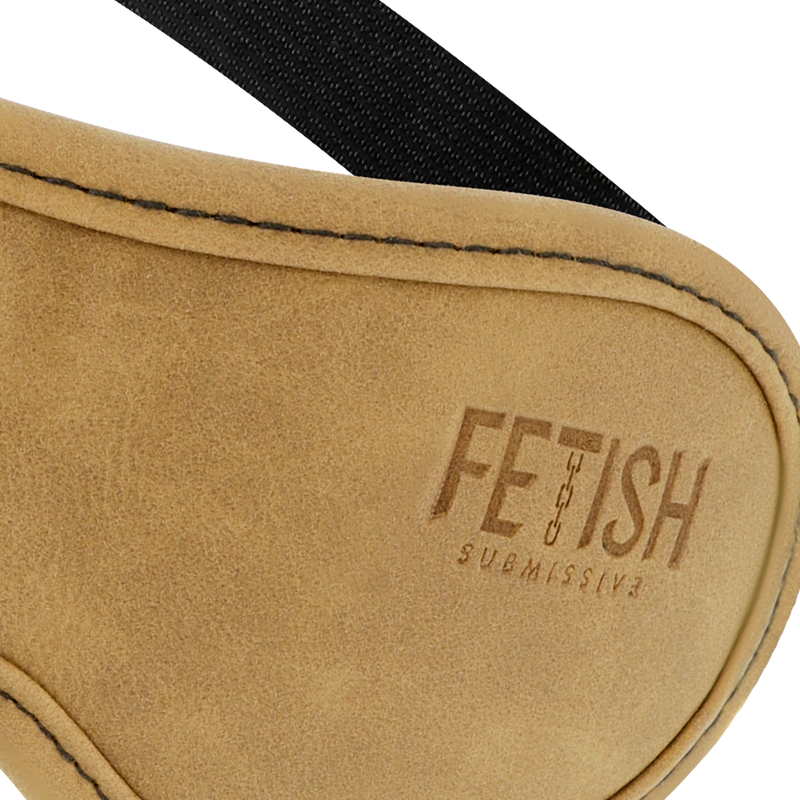 FETISH SUBMISSIVE ORIGIN Masque Cuir Vegan Doublure Néoprène — vue alternative