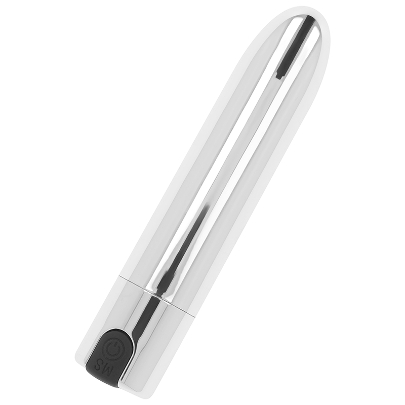 OHMAMA - Balle Vibrante Argent 9,5 Cm
