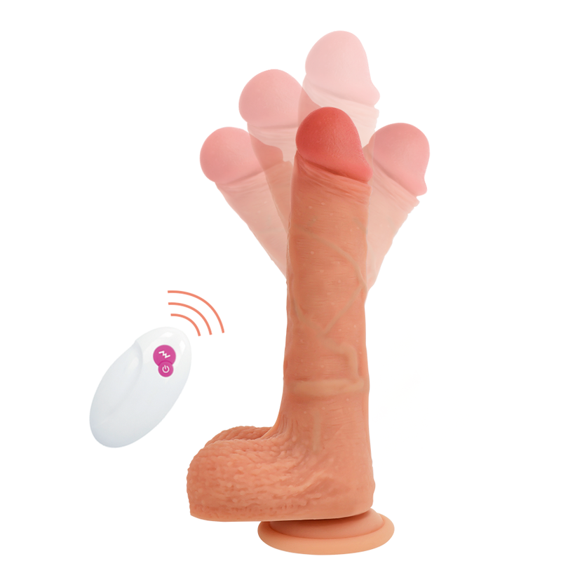 CYBER SILICOCK TÉLÉCOMMANDE RÉALISTE MR RICK 20.9 CM -O- 4 CM — vue alternative