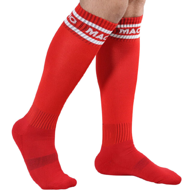MACHO UNDERWEAR Chaussettes Longues Taille Unique Rouge — vue détaillée