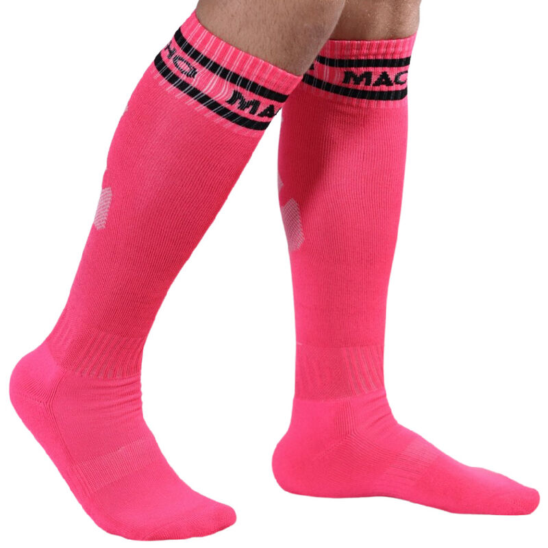 MACHO UNDERWEAR Chaussettes Longues Taille Unique Rose — vue détaillée