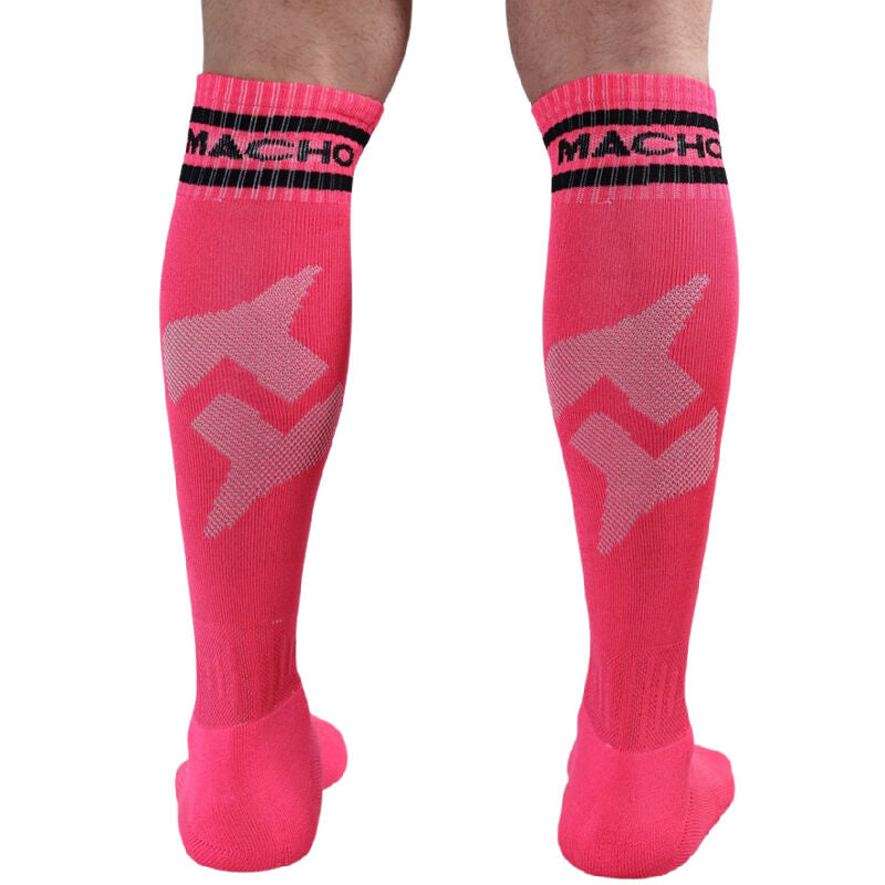 MACHO UNDERWEAR Chaussettes Longues Taille Unique Rose — vue alternative