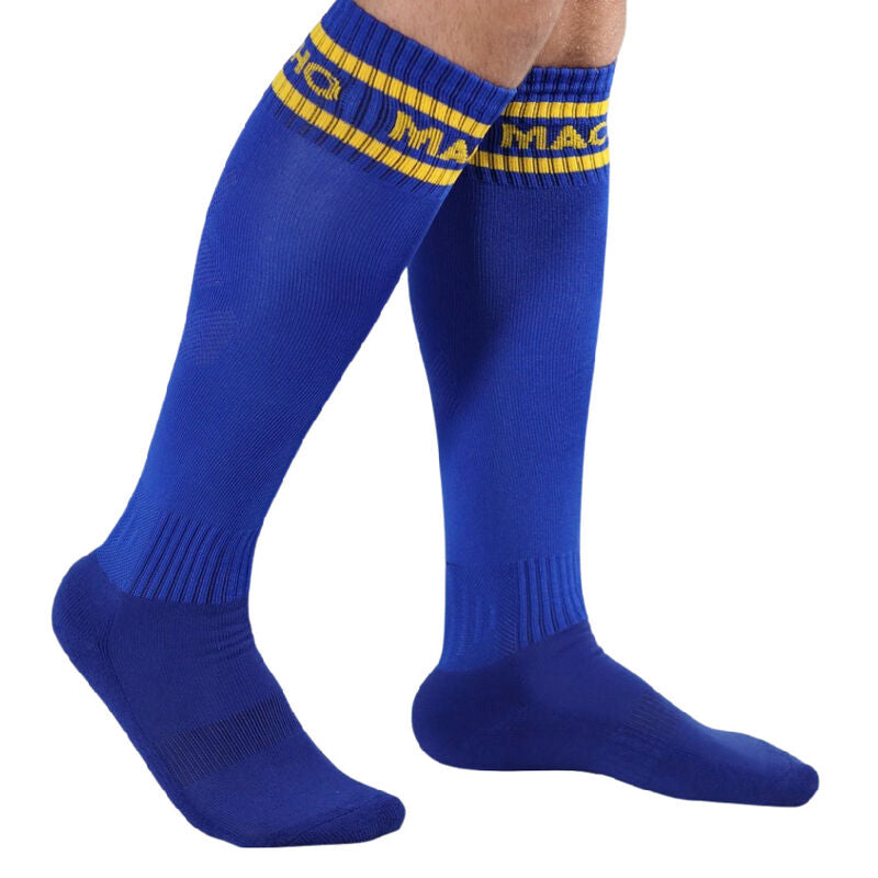 MACHO UNDERWEAR Chaussettes Longues Taille Unique Bleu — vue détaillée
