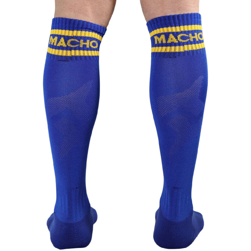 MACHO UNDERWEAR Chaussettes Longues Taille Unique Bleu — vue alternative
