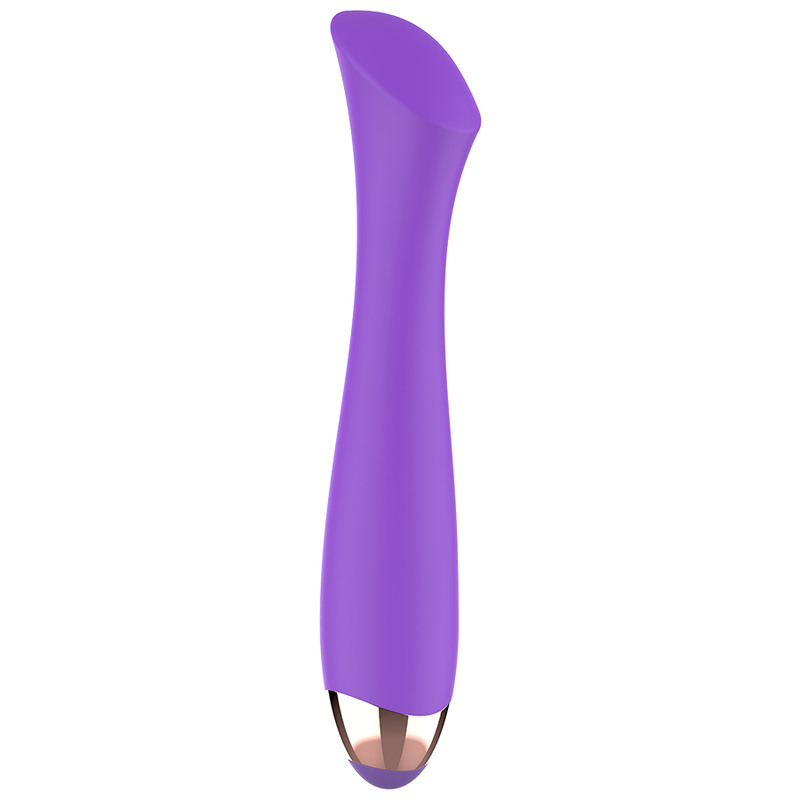 WOMANVIBE VIBRATEUR RECHARGEABLE SILICONE MANDY POINT "K" — vue arrière