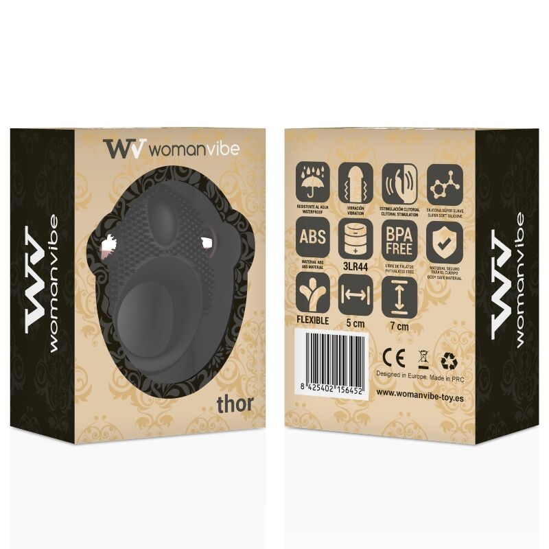 WOMANVIBE - Thor Vibrating Silicone Ring