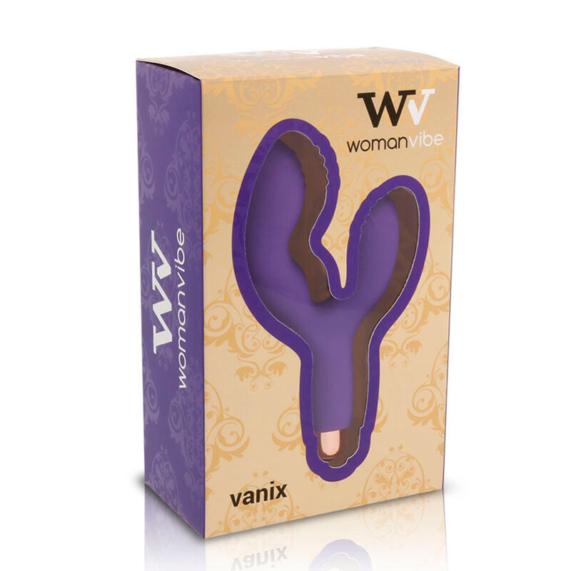WOMANVIBE Vanix Vibrator Stimulator Silicone — vue détaillée