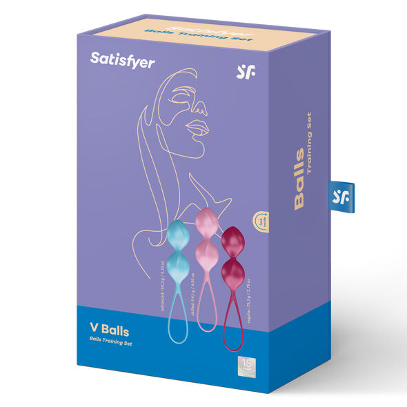 SATISFYER BALLS Ensemble Entraînement Loveballs 2 — vue détaillée