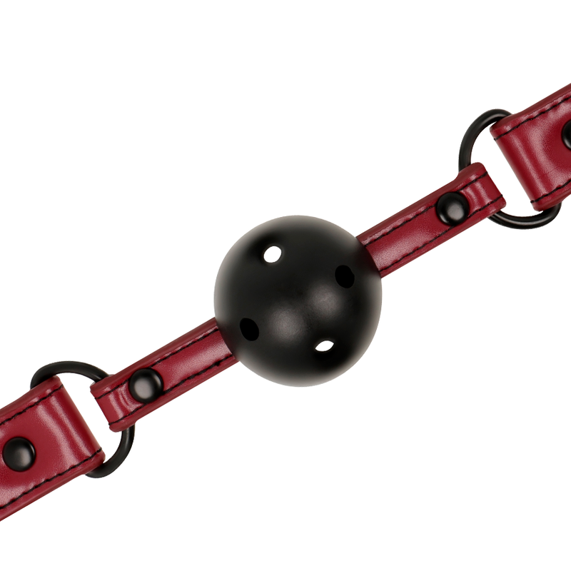FETISH SUBMISSIVE DARK ROOM Bâillon Respirant — vue alternative