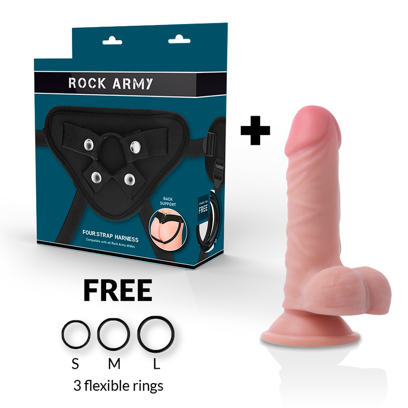 ROCK ARMY HARNAIS + PANZER DOUBLE DENSITE 17 CM -O- 4.46 CM — vue détaillée